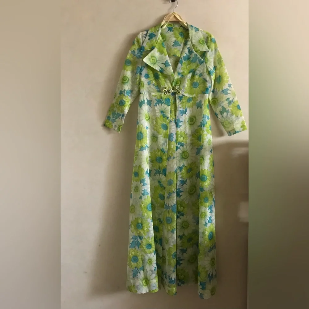 Vintage Summer Duster Coat - Picture 2 of 9